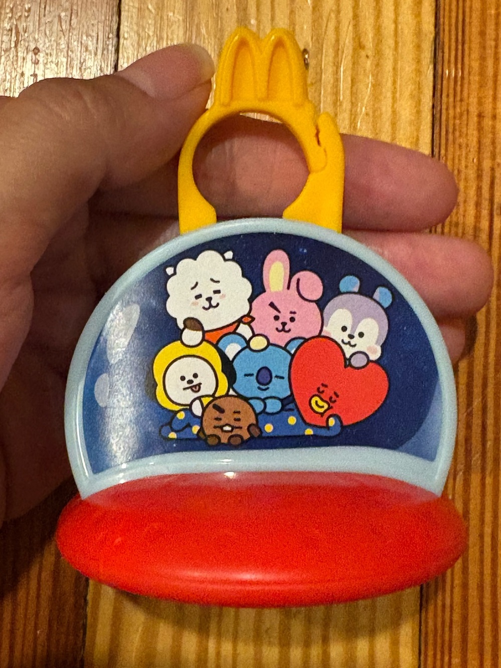 BT21 McDonald’s Space Saucer All Characters Group Figure Happy Meal Toy